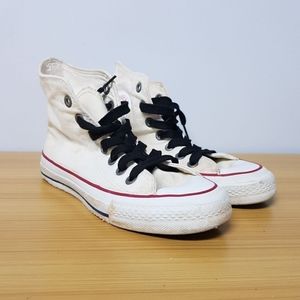 Converse All Star Shoes Size 3 Vintage 1980s USA Made‎ White Vintage